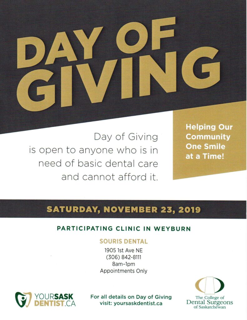 DAY OF GIVING!!!