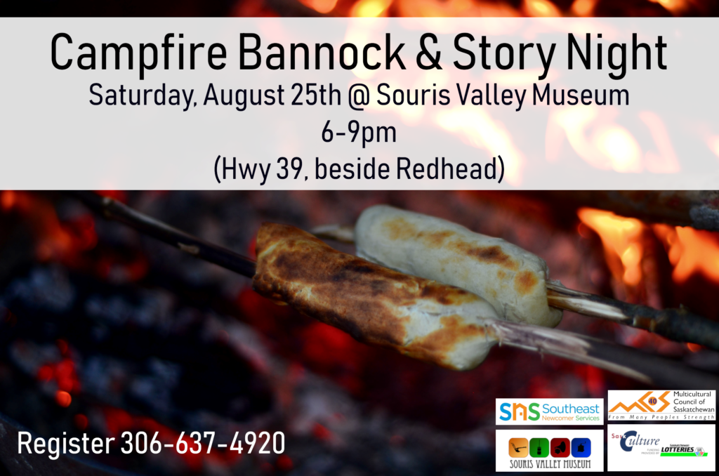 Campfire Bannock Story Night