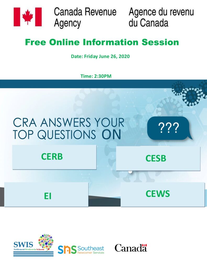 Online Webinar On CERB, CESB, EI, CEWS