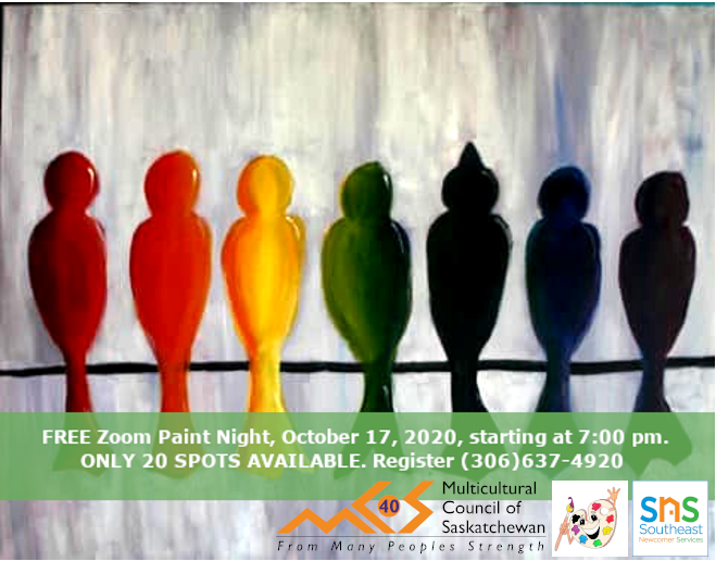 Zoom Paint Night with Start Studios - Creelman
